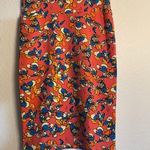 Non Smoker LuLaRoe Sm Women’s Donald Duck Skirt